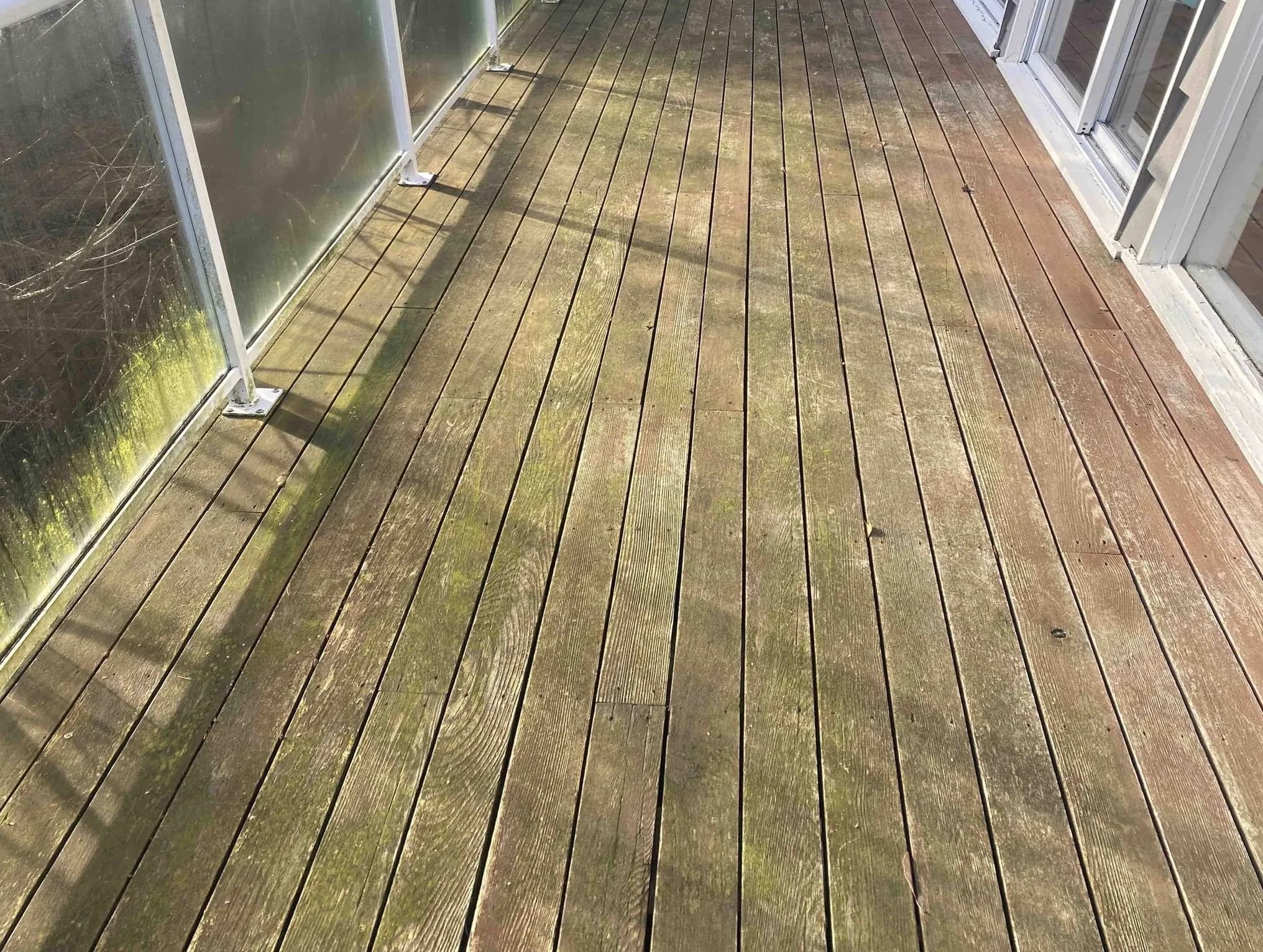 Before Patio Restoration