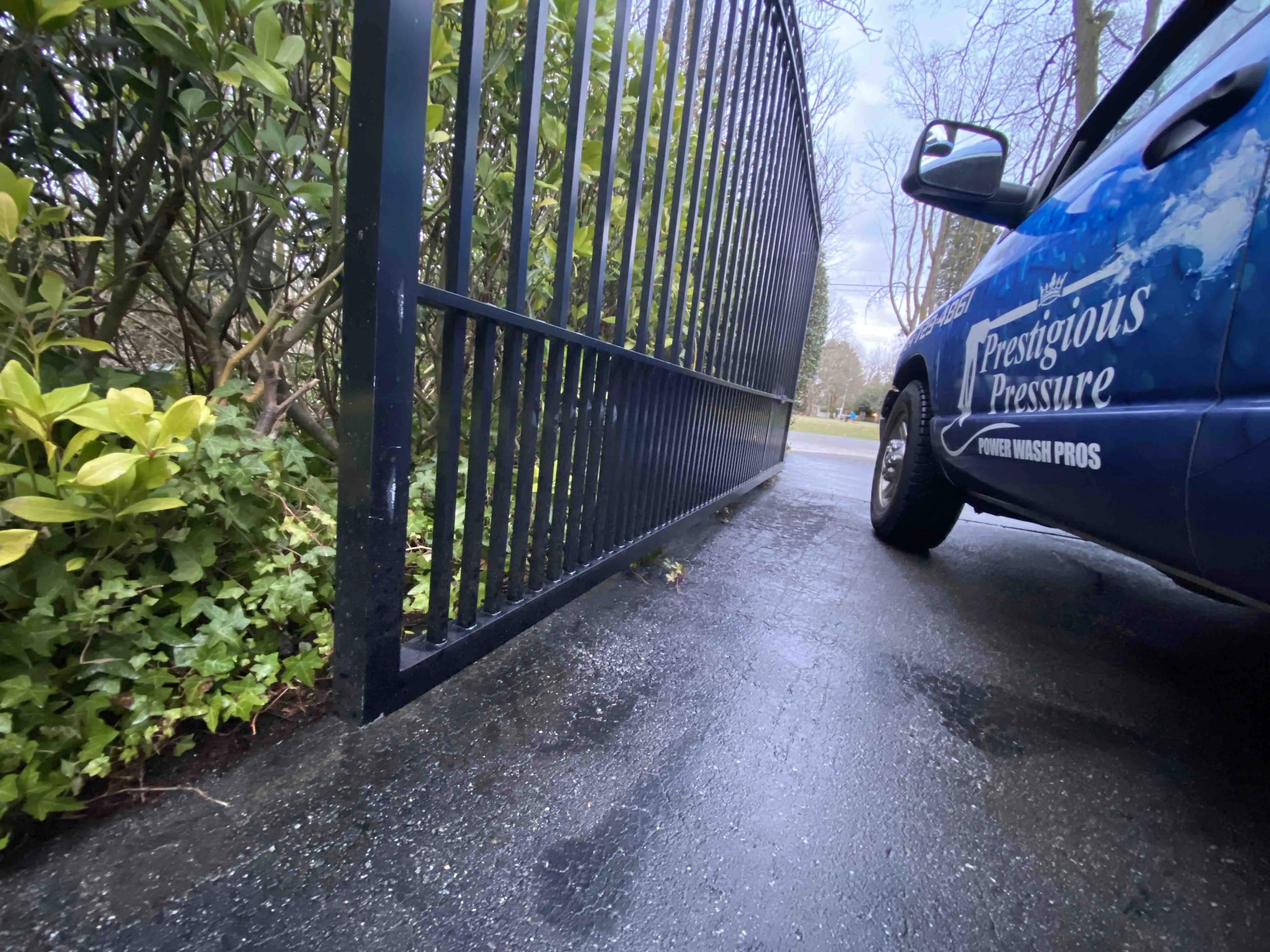 After Driveway Moss Removal